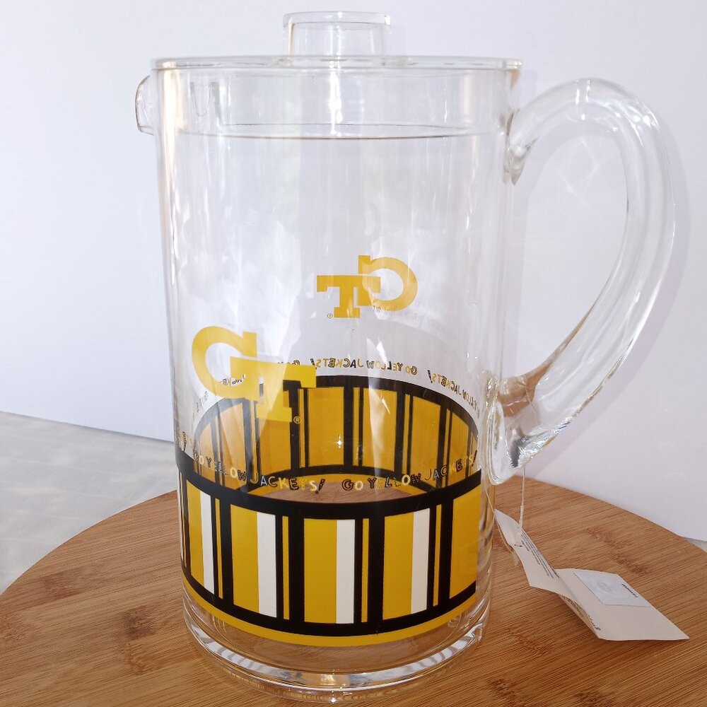 GEORGIA TECH acrylic pitcher